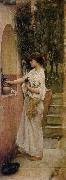 John William Waterhouse, A Roman Offering